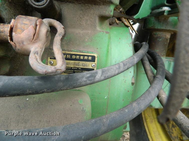 image for item K2594 1979 John Deere 4240 tractor