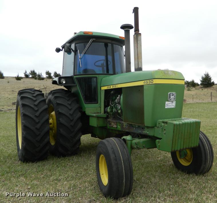 image for item K2599 1976 John Deere 4630 tractor