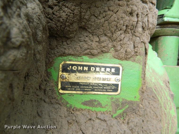 image for item K2599 1976 John Deere 4630 tractor