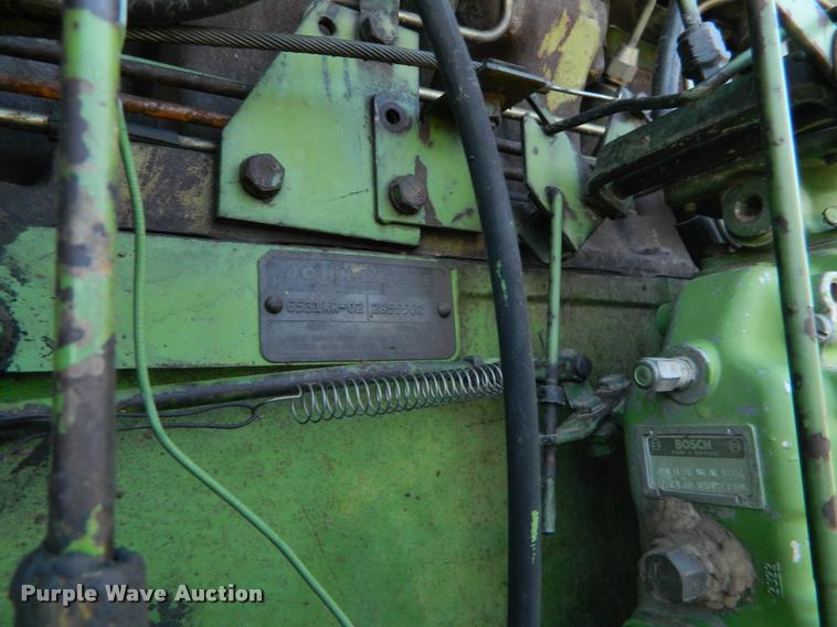 image for item K2636 John Deere 7520 4WD tractor