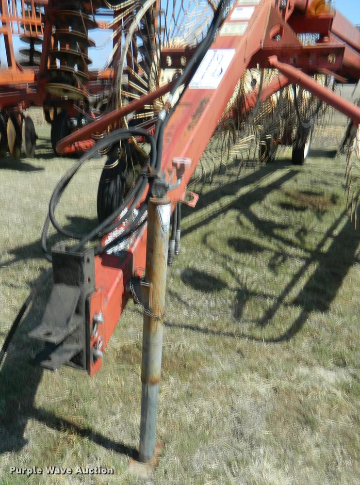 image for item K2661 H&S high capacity hay rake