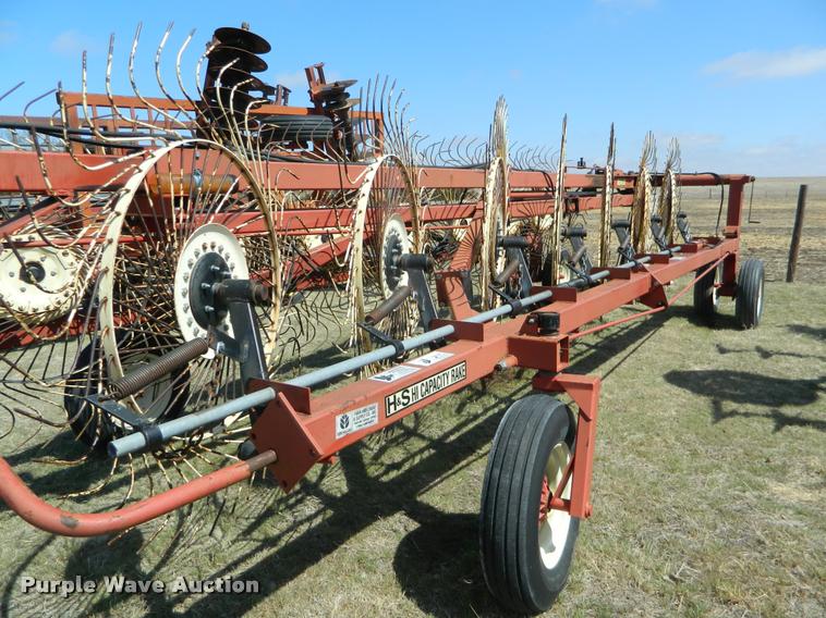 image for item K2661 H&S high capacity hay rake