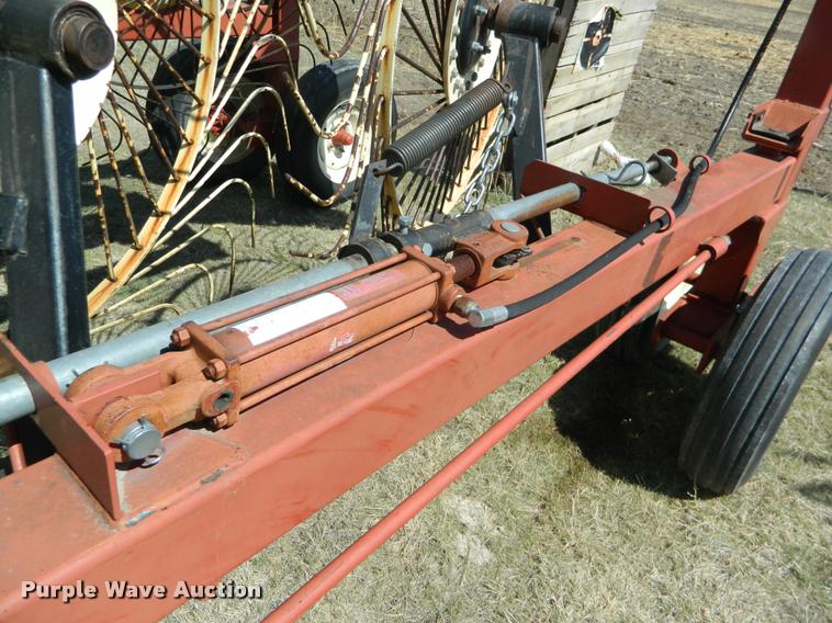 image for item K2661 H&S high capacity hay rake