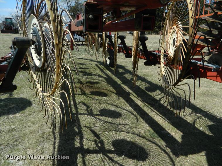 image for item K2661 H&S high capacity hay rake