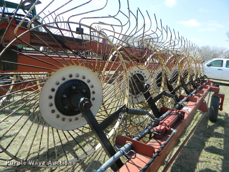 image for item K2661 H&S high capacity hay rake