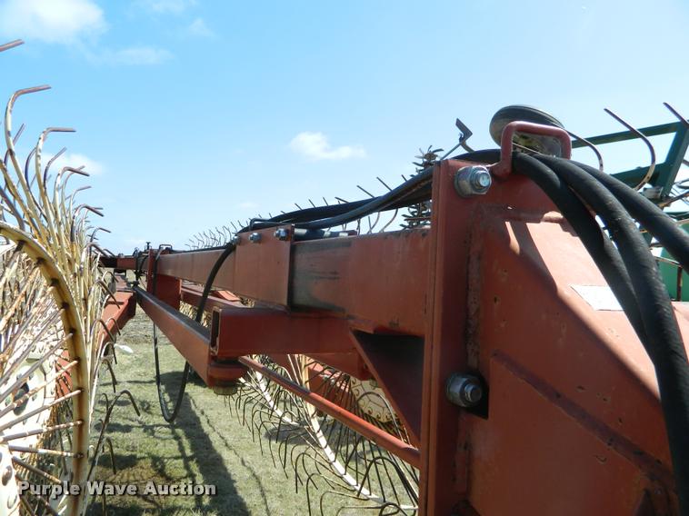 image for item K2661 H&S high capacity hay rake