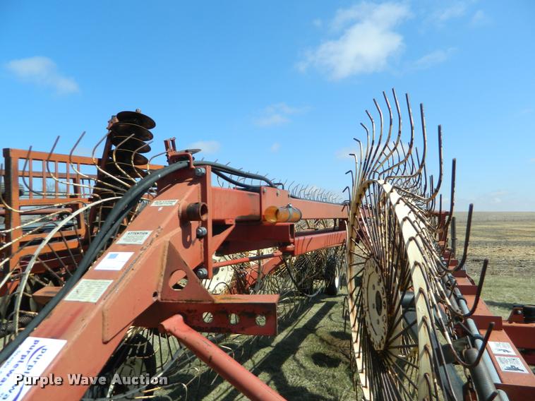 image for item K2661 H&S high capacity hay rake