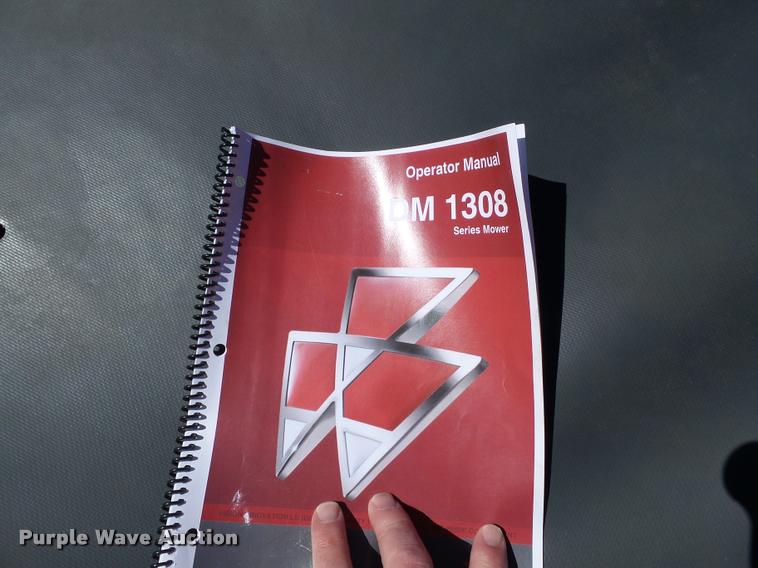 image for item K3292 2015 Massey-Ferguson DM1308 disc mower