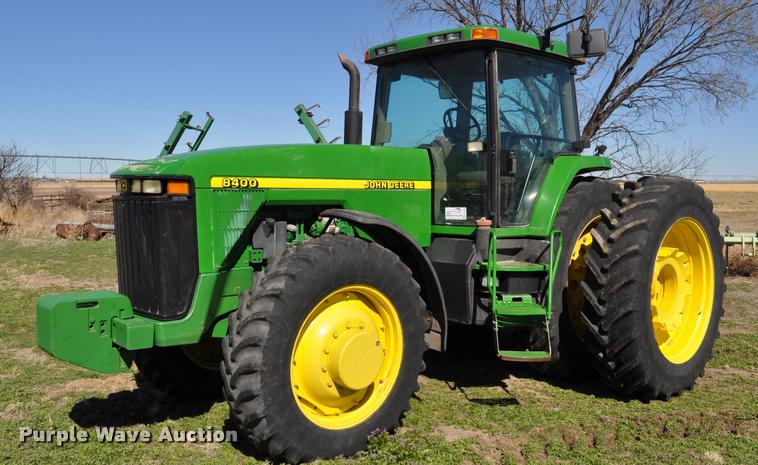 image for item K3995 1997 John Deere 8400 MFWD tractor