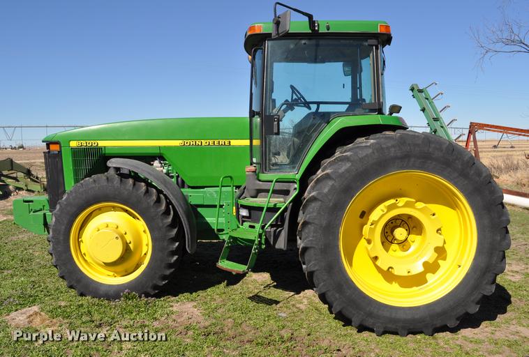 image for item K3995 1997 John Deere 8400 MFWD tractor