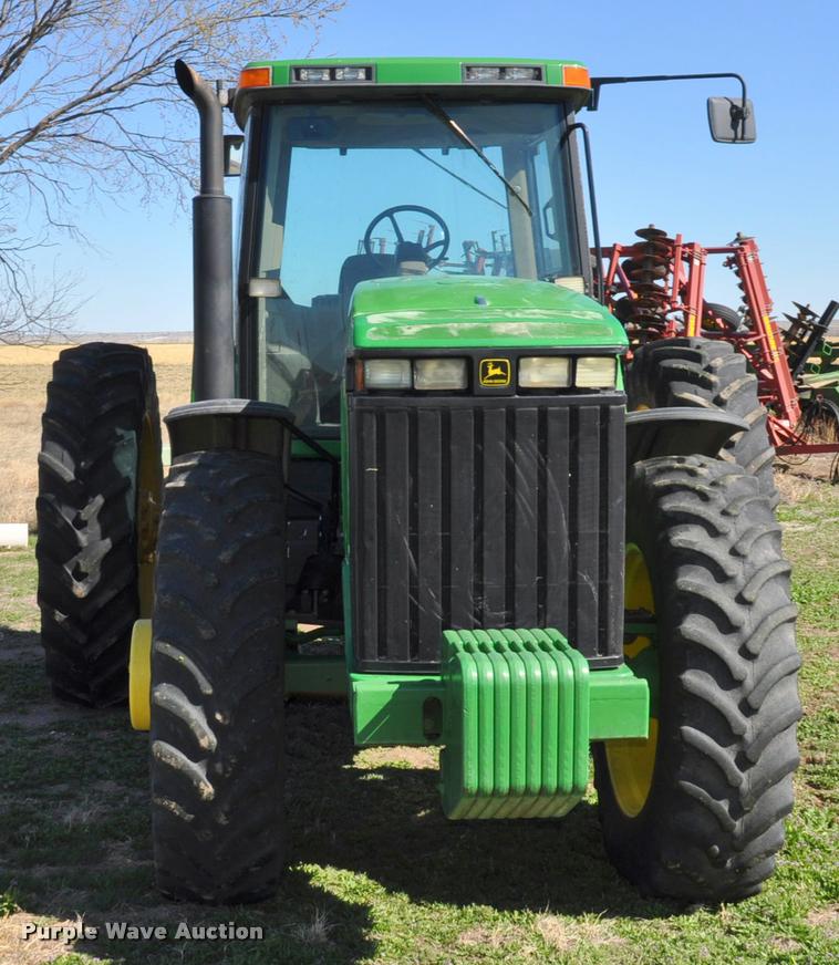 image for item K3995 1997 John Deere 8400 MFWD tractor