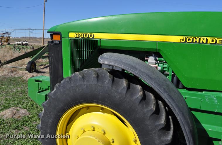 image for item K3995 1997 John Deere 8400 MFWD tractor