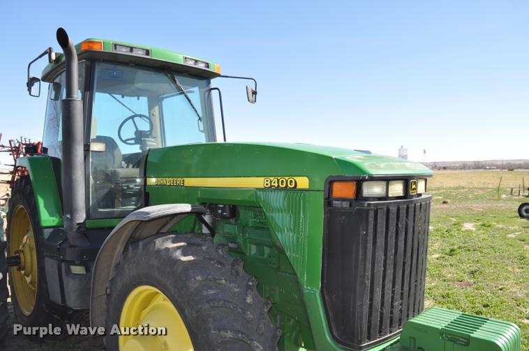 image for item K3995 1997 John Deere 8400 MFWD tractor