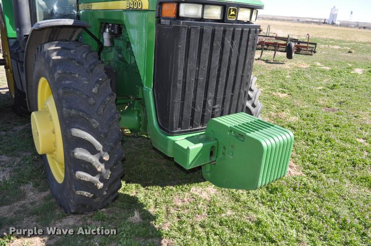 image for item K3995 1997 John Deere 8400 MFWD tractor