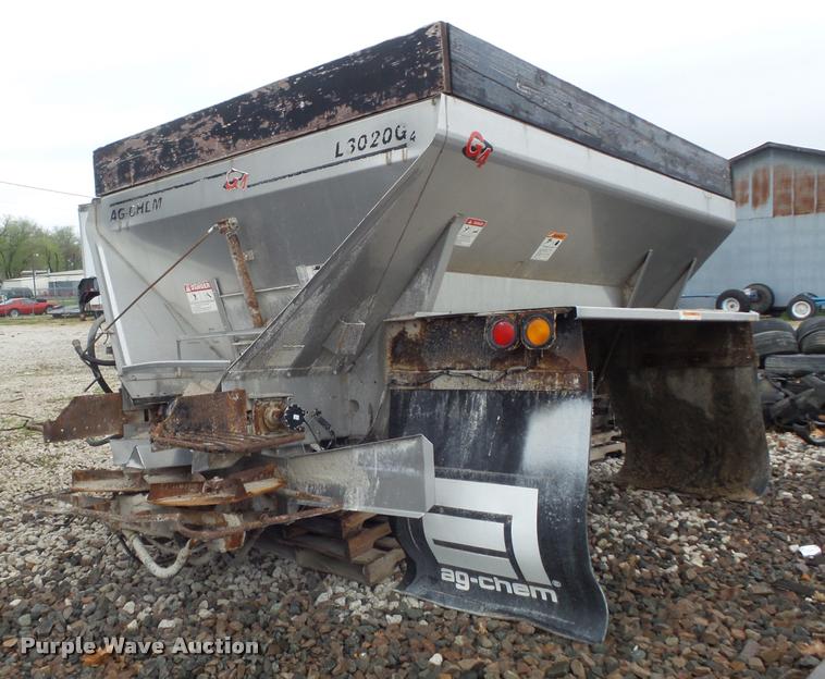 image for item K7682 Highway Equipment Co. L6020G stainless steel dry fertilizer spreader bed