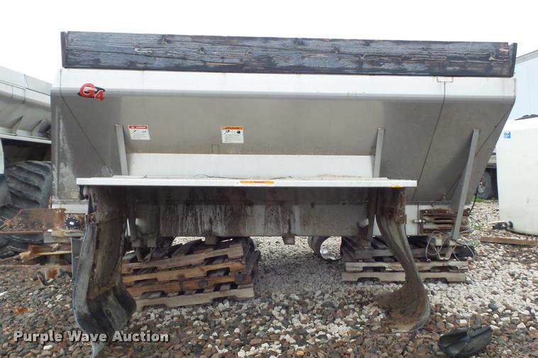 image for item K7682 Highway Equipment Co. L6020G stainless steel dry fertilizer spreader bed