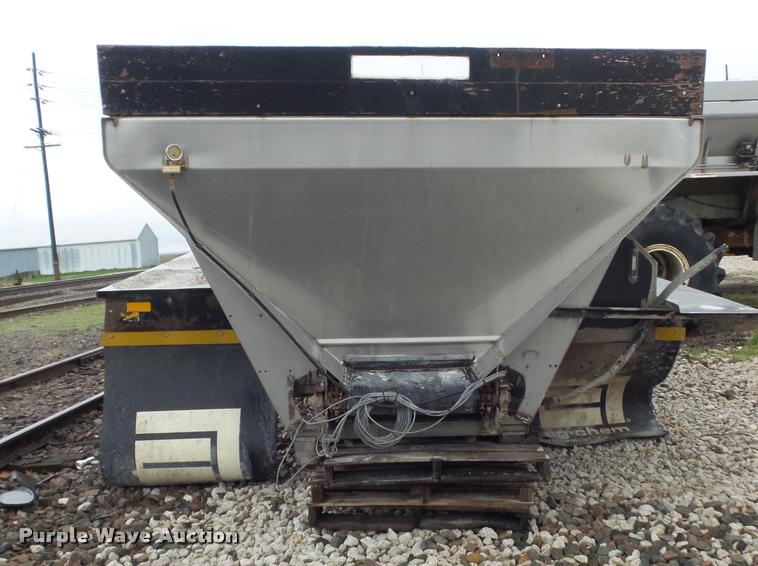 image for item K7682 Highway Equipment Co. L6020G stainless steel dry fertilizer spreader bed