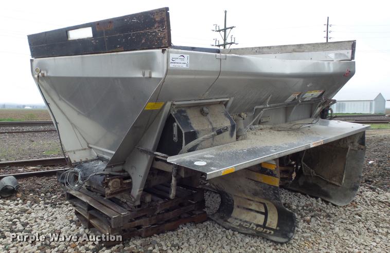 image for item K7682 Highway Equipment Co. L6020G stainless steel dry fertilizer spreader bed