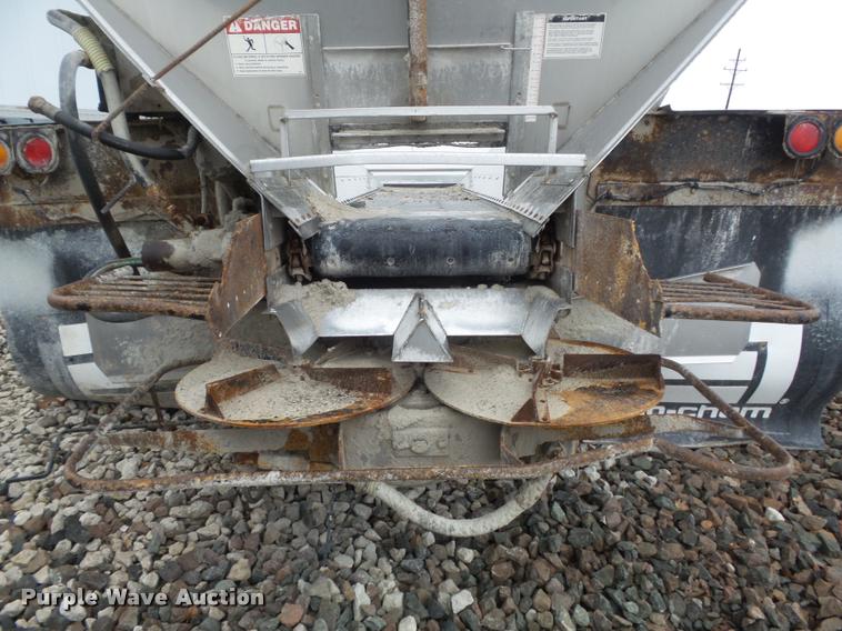 image for item K7682 Highway Equipment Co. L6020G stainless steel dry fertilizer spreader bed