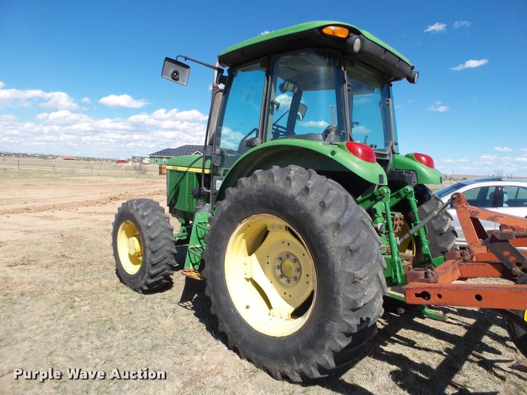 image for item L1555 2008 John Deere 6403 MFWD tractor