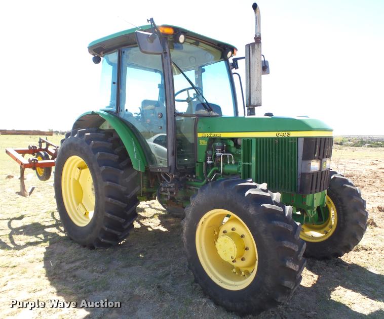 image for item L1555 2008 John Deere 6403 MFWD tractor