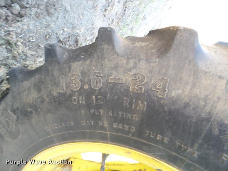 image for item L1555 2008 John Deere 6403 MFWD tractor