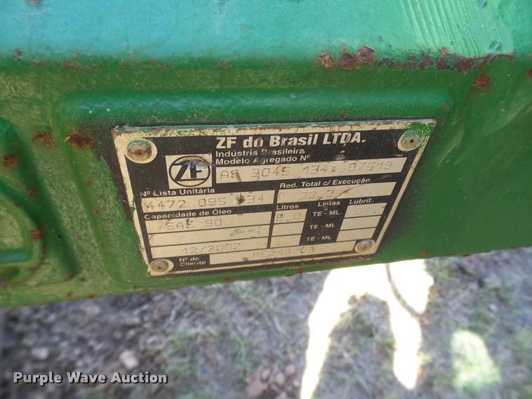 image for item L1555 2008 John Deere 6403 MFWD tractor