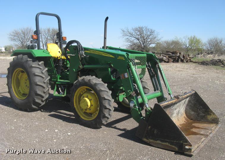 image for item L3996 2012 John Deere 5065E MFWD tractor