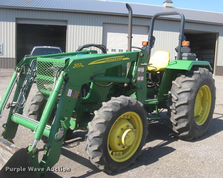 image for item L3996 2012 John Deere 5065E MFWD tractor