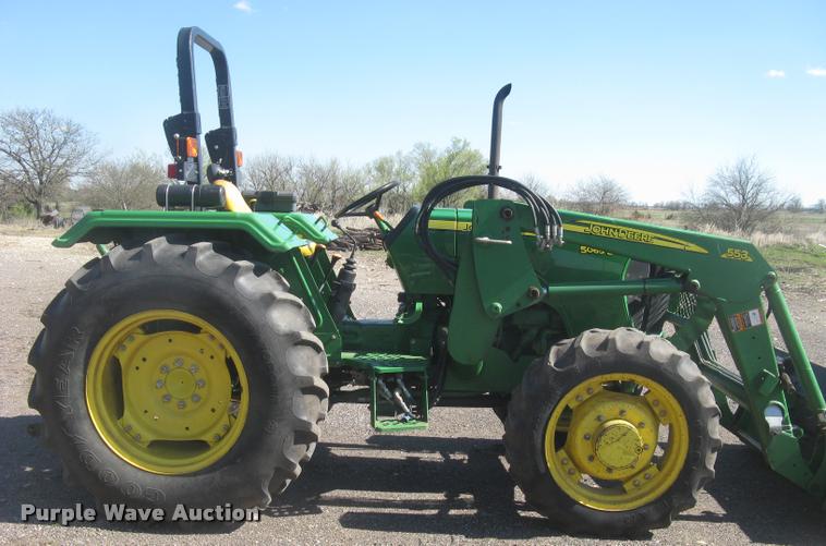 image for item L3996 2012 John Deere 5065E MFWD tractor