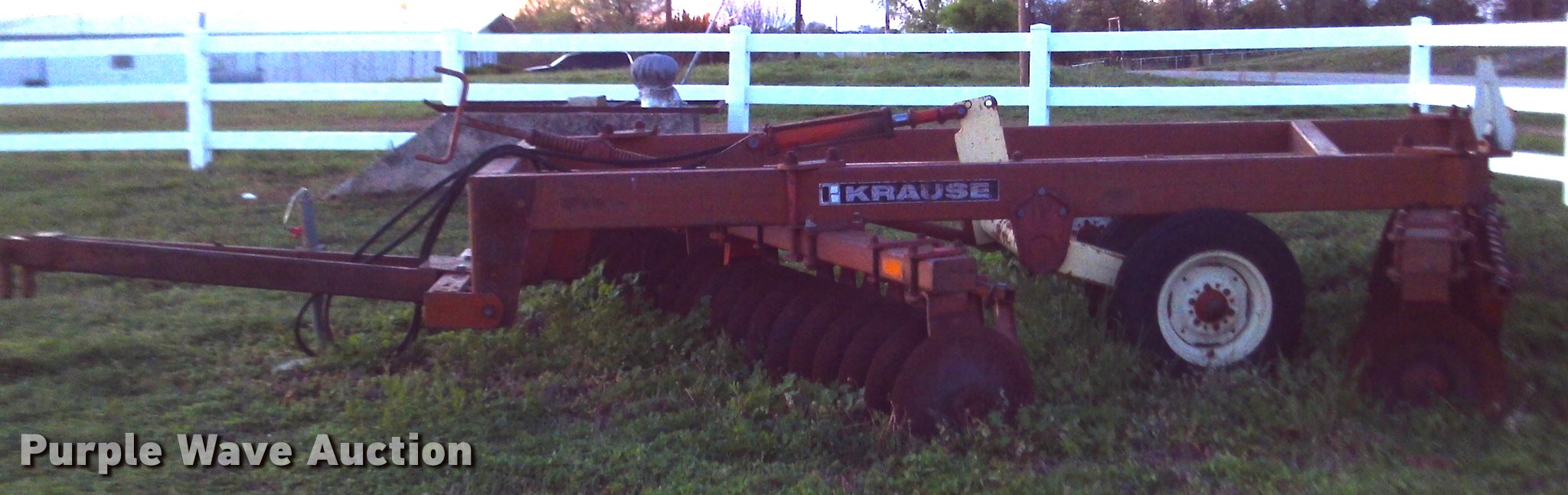 Krause 1497 off-set disk in Bristow, OK | Item DA6036 sold | Purple Wave