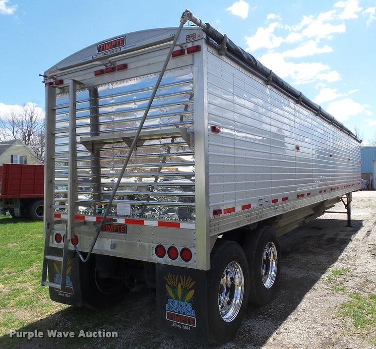 image for item CB9958 2017 Timpte Super Hopper double hopper grain trailer