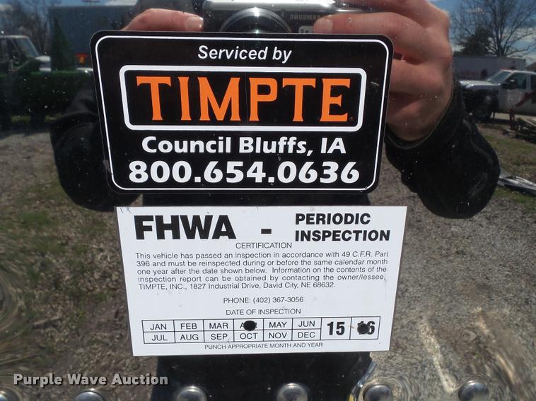 image for item CB9958 2017 Timpte Super Hopper double hopper grain trailer