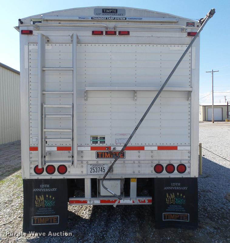 image for item DA0612 2010 Timpte double hopper grain trailer