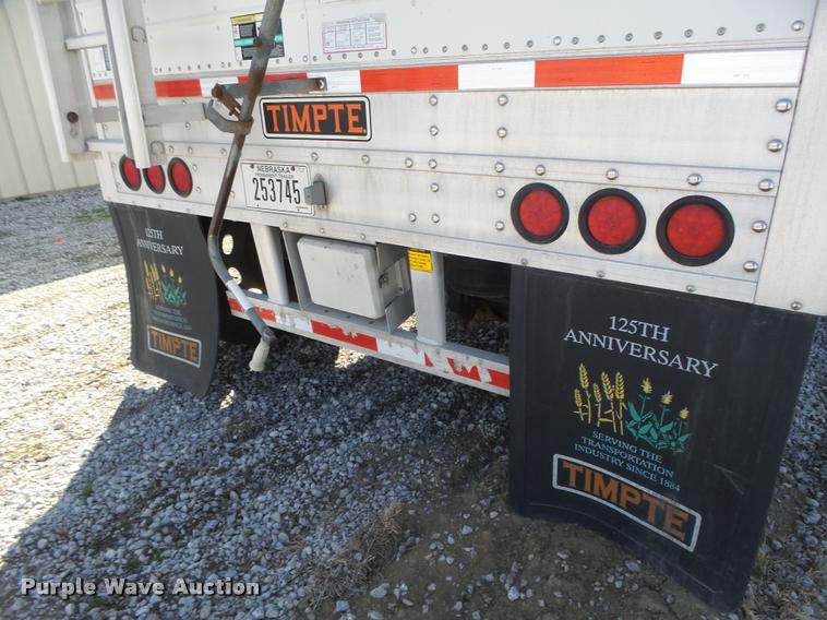 image for item DA0612 2010 Timpte double hopper grain trailer