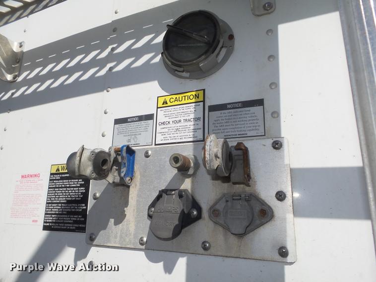 image for item DA0612 2010 Timpte double hopper grain trailer