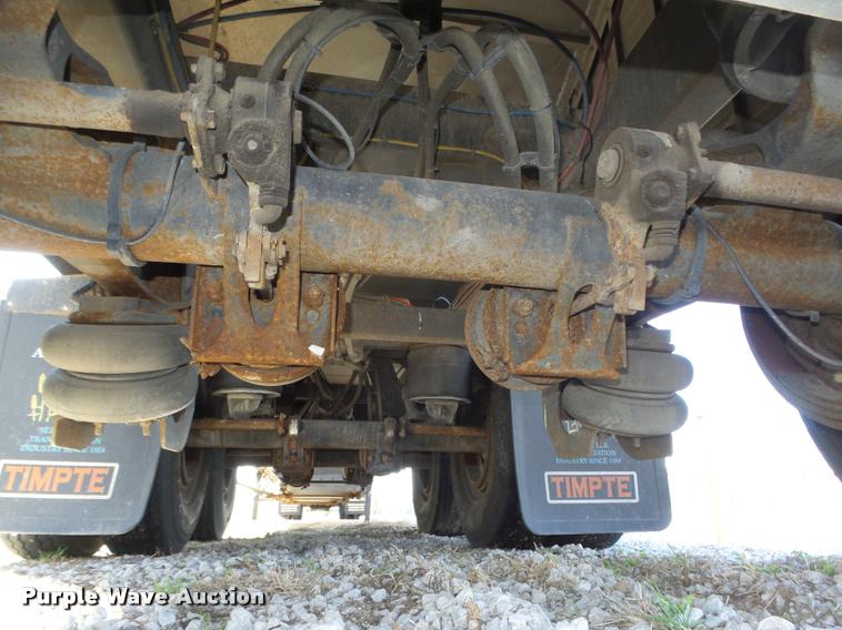 image for item DA0612 2010 Timpte double hopper grain trailer