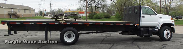 image for item DB1304 1994 GMC TopKick flatbed truck