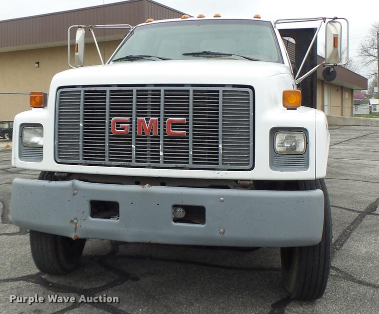 image for item DB1304 1994 GMC TopKick flatbed truck
