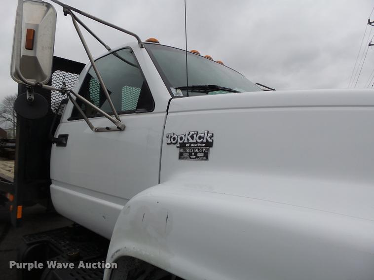 image for item DB1304 1994 GMC TopKick flatbed truck