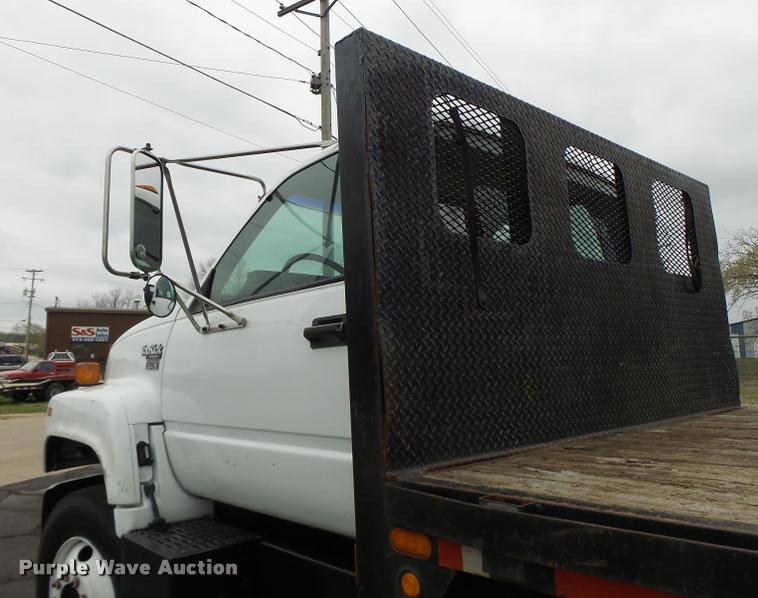 image for item DB1304 1994 GMC TopKick flatbed truck