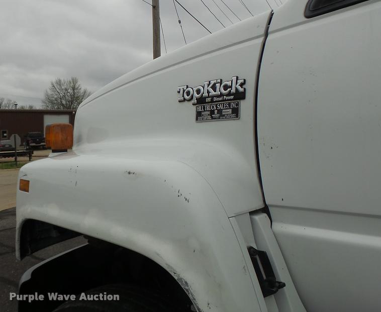 image for item DB1304 1994 GMC TopKick flatbed truck