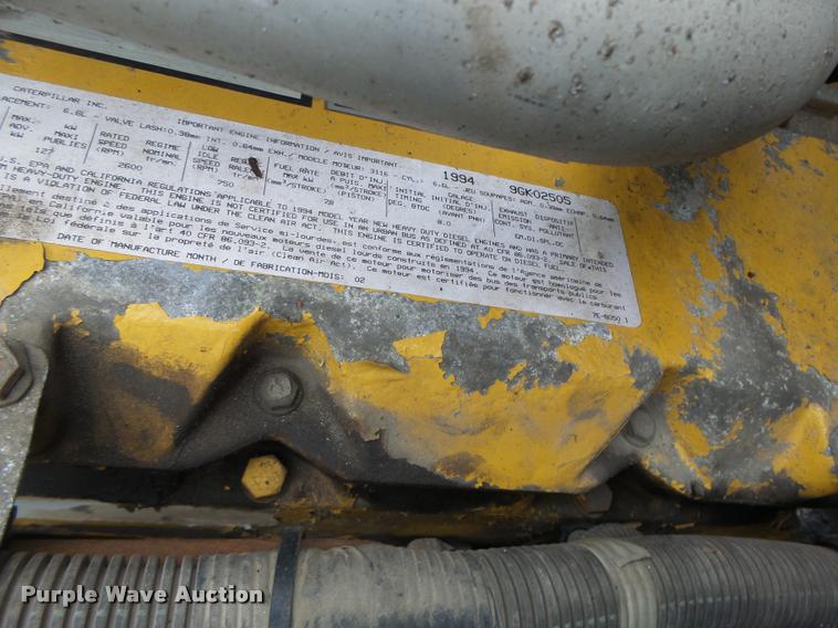 image for item DB1304 1994 GMC TopKick flatbed truck