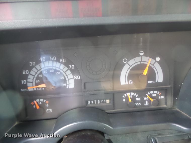 image for item DB1304 1994 GMC TopKick flatbed truck