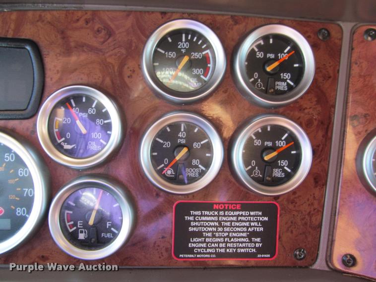 image for item J2611 2007 Peterbilt 387 semi truck