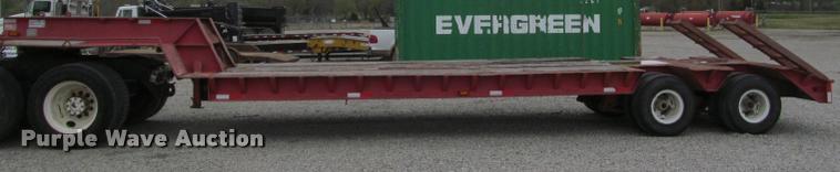 image for item K4949 1979 Holden drop deck equipment trailer