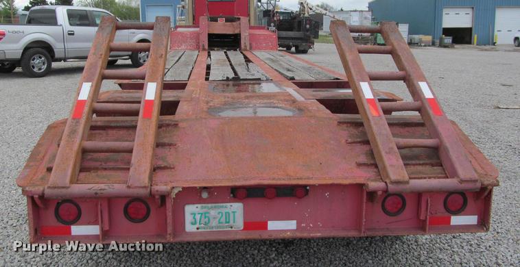image for item K4949 1979 Holden drop deck equipment trailer