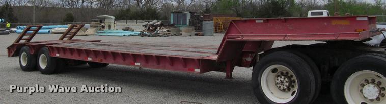 image for item K4949 1979 Holden drop deck equipment trailer