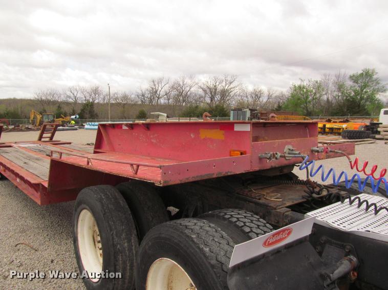 image for item K4949 1979 Holden drop deck equipment trailer