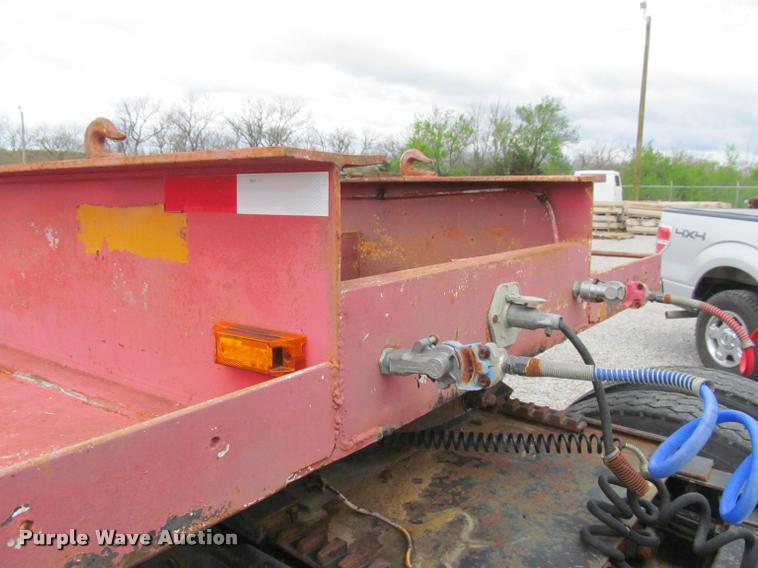 image for item K4949 1979 Holden drop deck equipment trailer